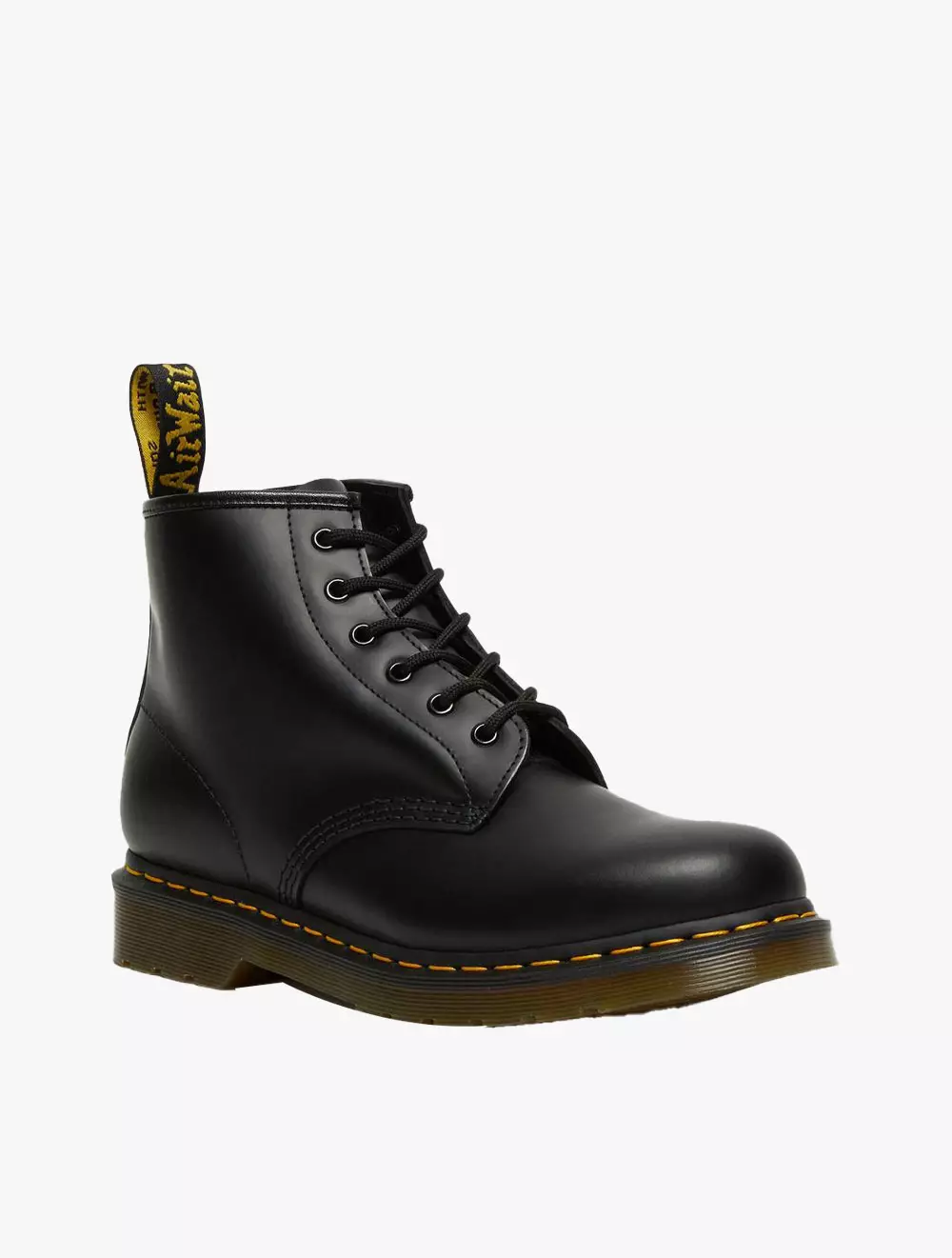 Icons 101 Ys Unisex Boots - Black Smooth