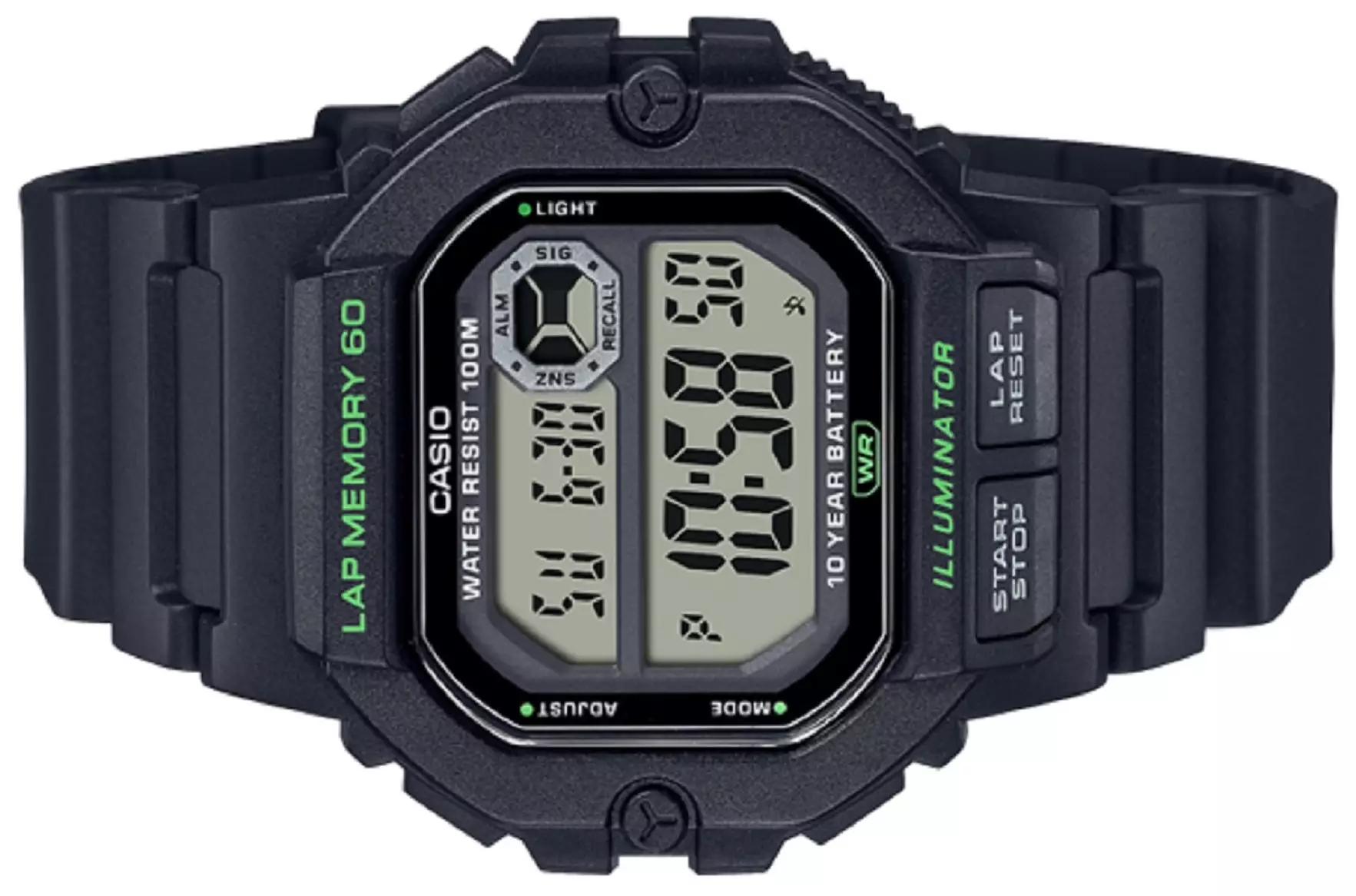 Buy Casio Digital Watch WS-1400H-1A 2024 Philippines Online ZALORA 