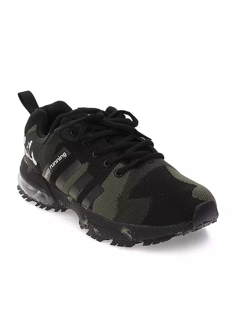 Chayton Shoes Sepatu Olahraga Pria Sneakers Motif Army Material Canvas ORIGINAL