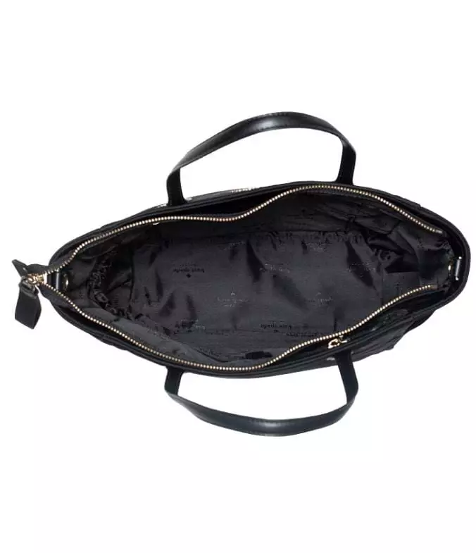 KC526 Kate Spade Chelsea Medium Satchel Nylon Black (001)
