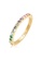 ELLI GERMANY gold Ring Multi-Colour Elegant Trend with Crystals Gold Plated B1C5FAC3E96E15GS_1