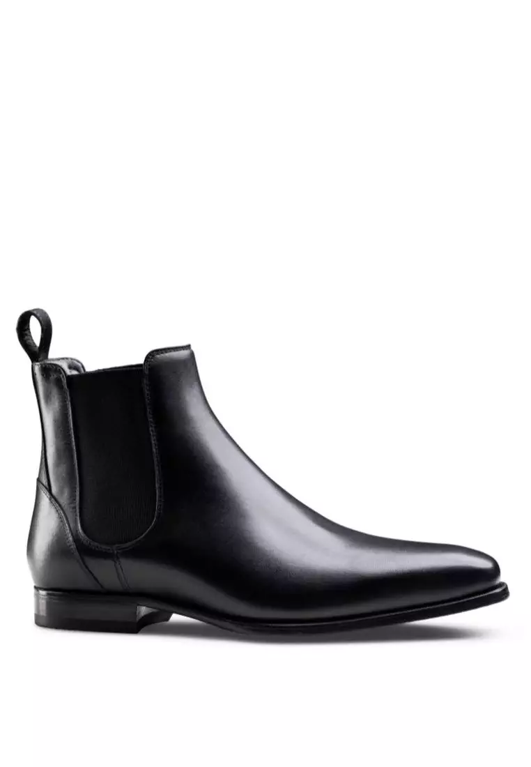 Buy PERLIE Chelsea boots leather black Online ZALORA Malaysia