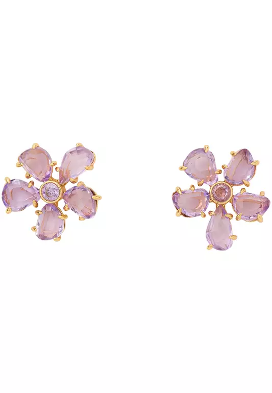 Paradise Studs Earrings - Multi KL456