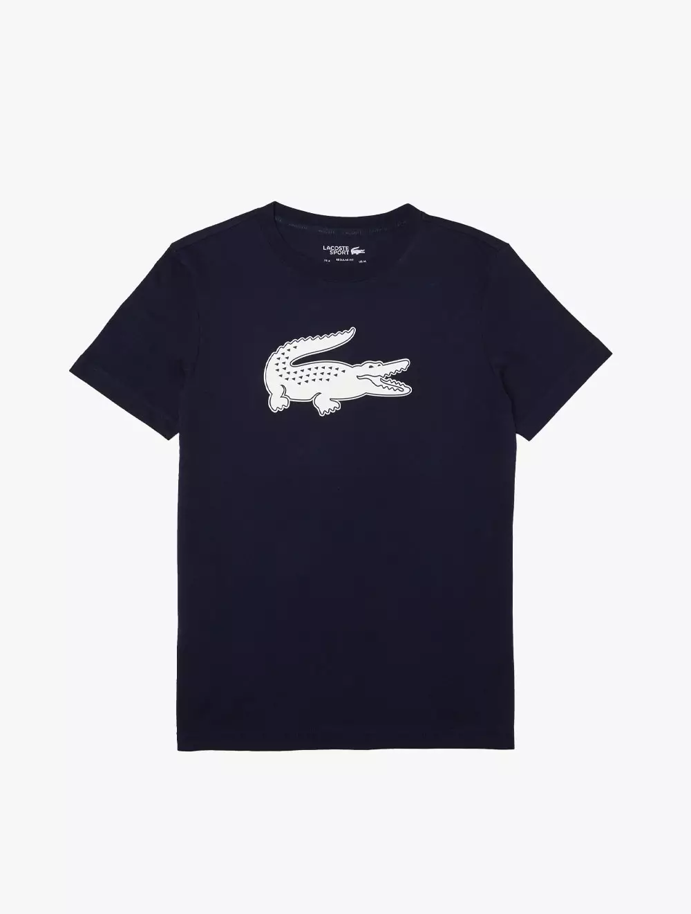 Men's Lacoste SPORT 3D Print Crocodile Breathable Jersey T-shirt - Blue