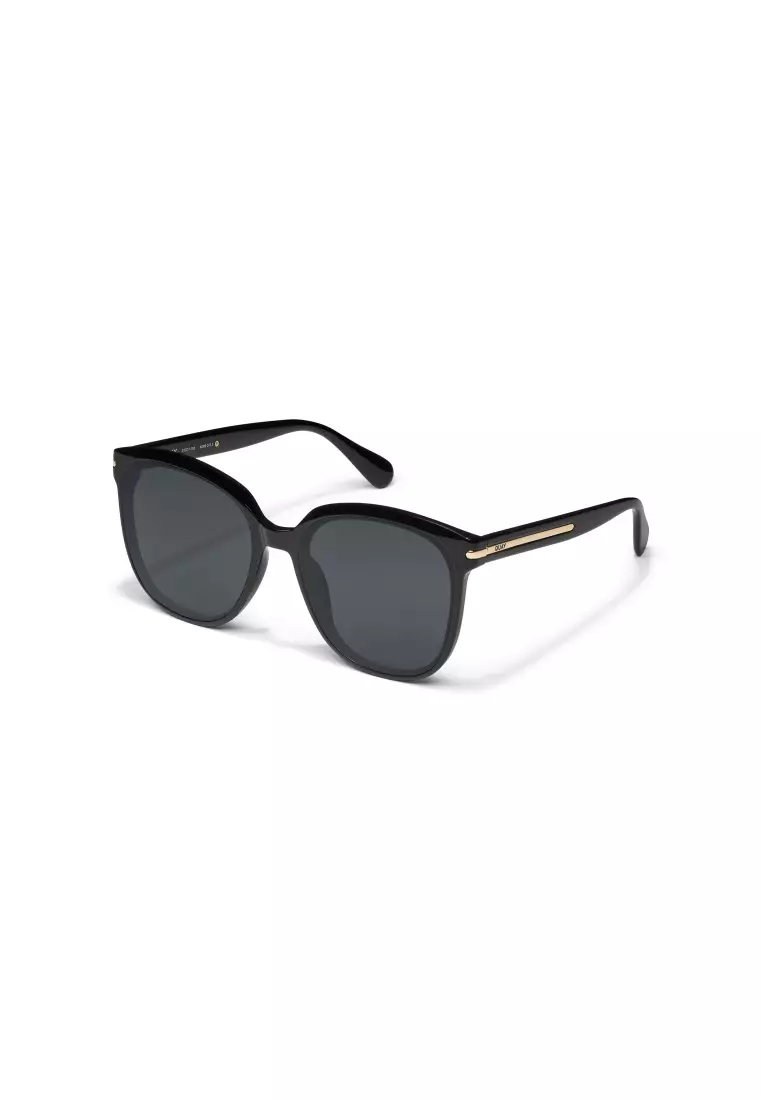 Rent Free Sunglasses - Black/Smoke Polarized
