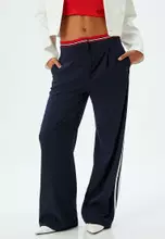 Navy Blue Striped