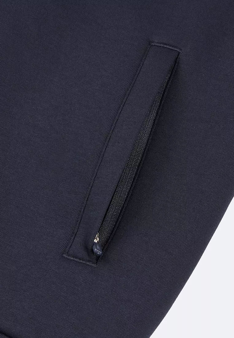 男裝 K-SWISS LOGO 連帽外套