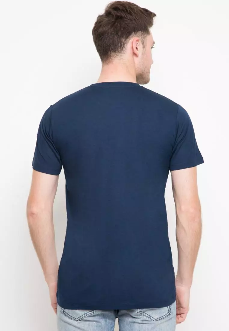 MTG42 Third Day logo x 08 kaos pria unisex biru navy