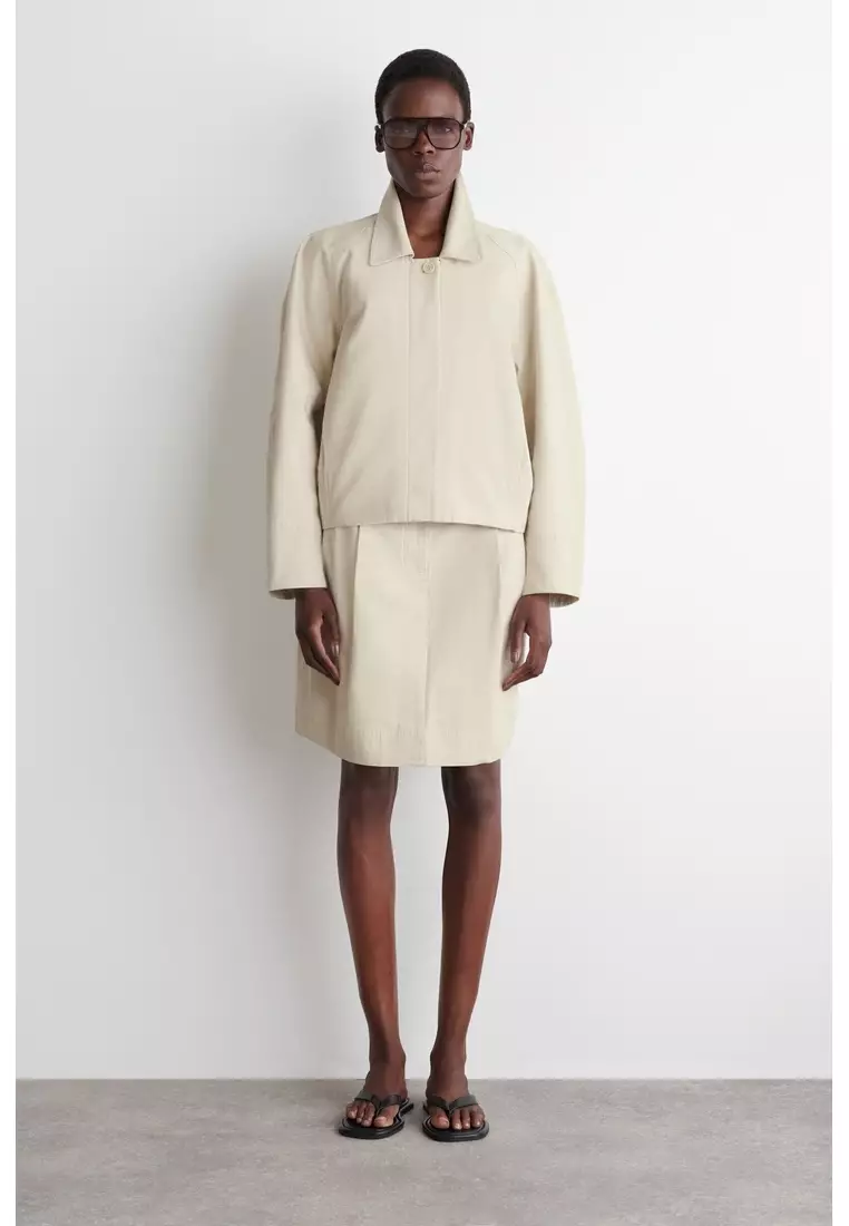 ROUNDED COTTON JACKET