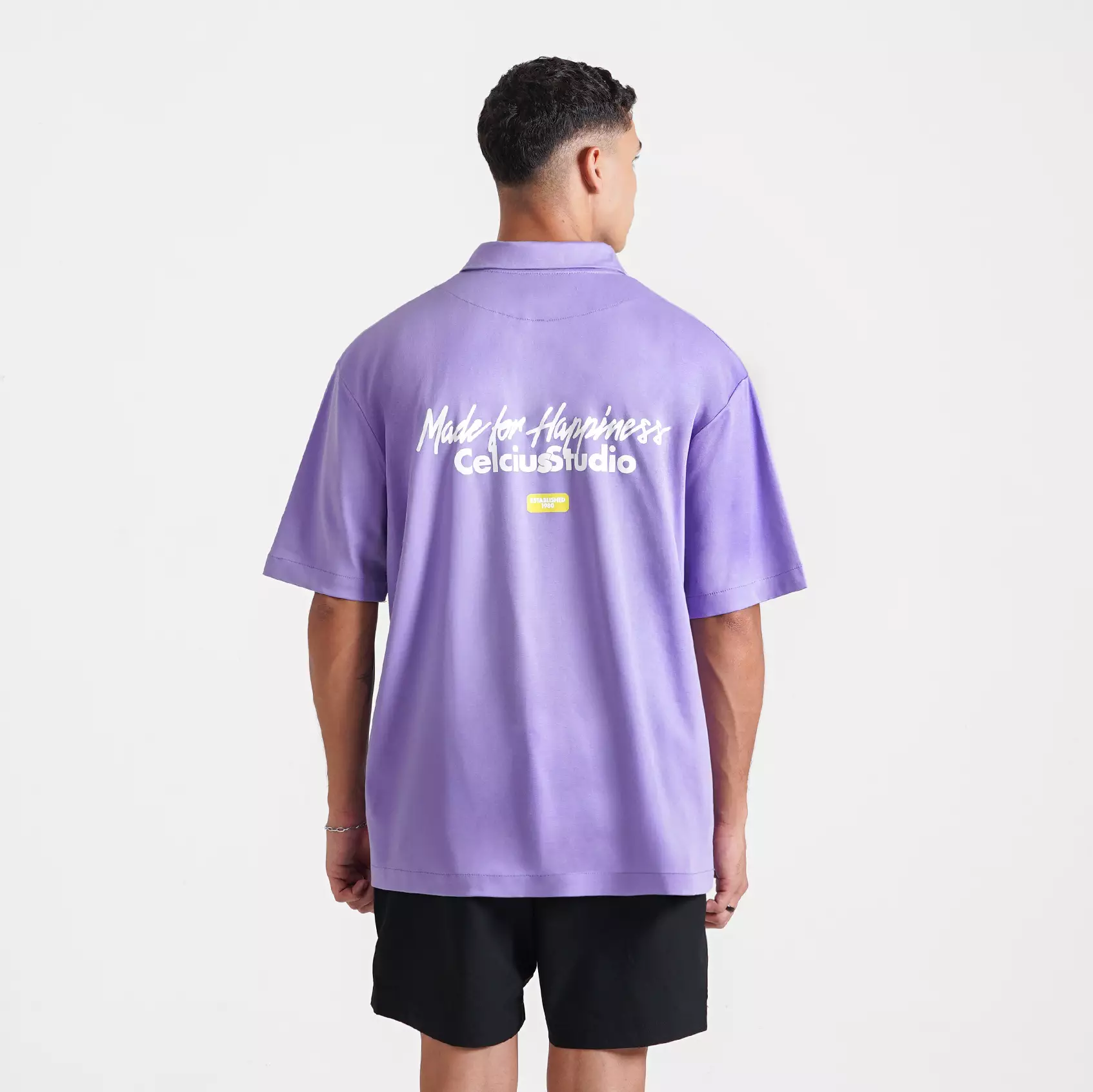 CELCIUS Polo Shirt LIN001337C Purple