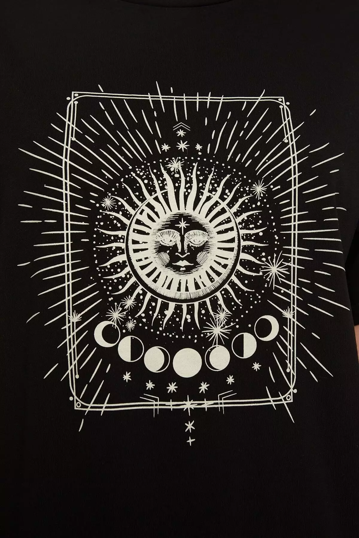 Graphic Boyfriend Knitted T-Shirt