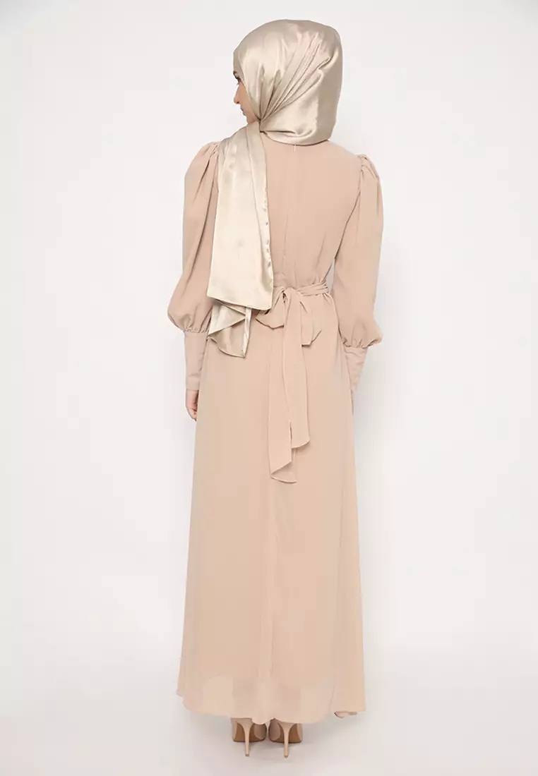 Rasmi Dress Beige