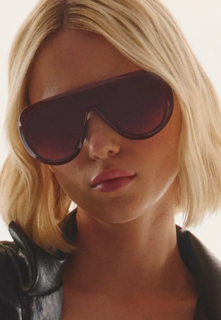 Set List Sunglasses - Espresso/Dark Brown Camel