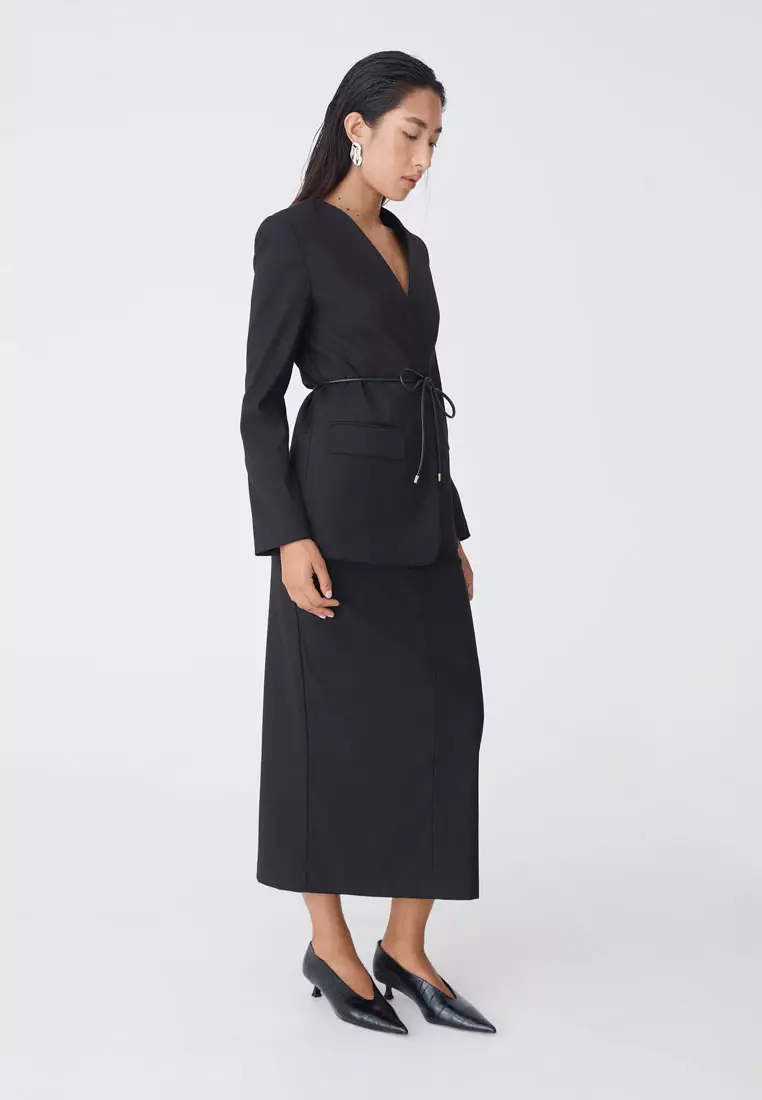 Aaria Collarless Blazer
