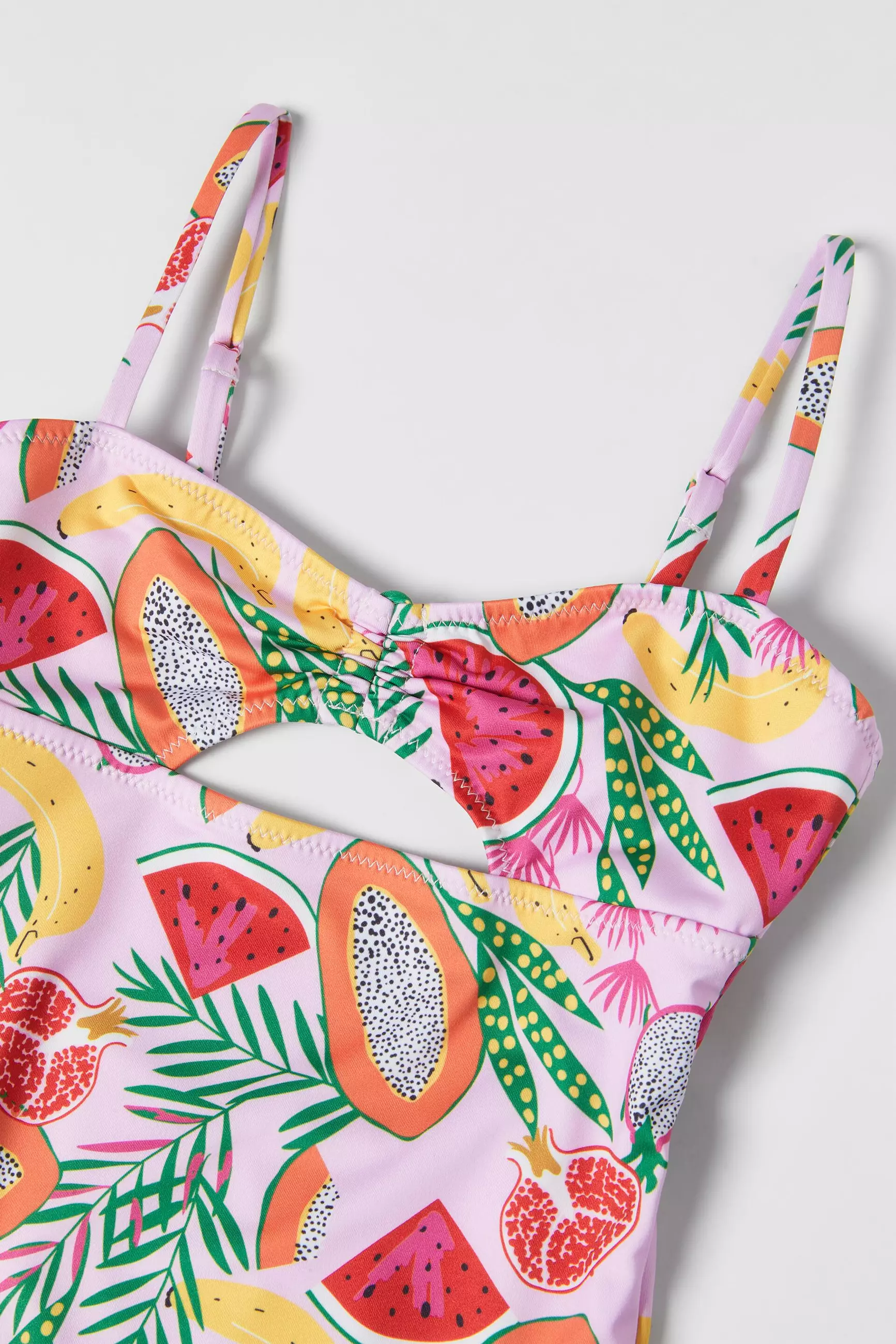 Kids Tropical Print Swimsuit