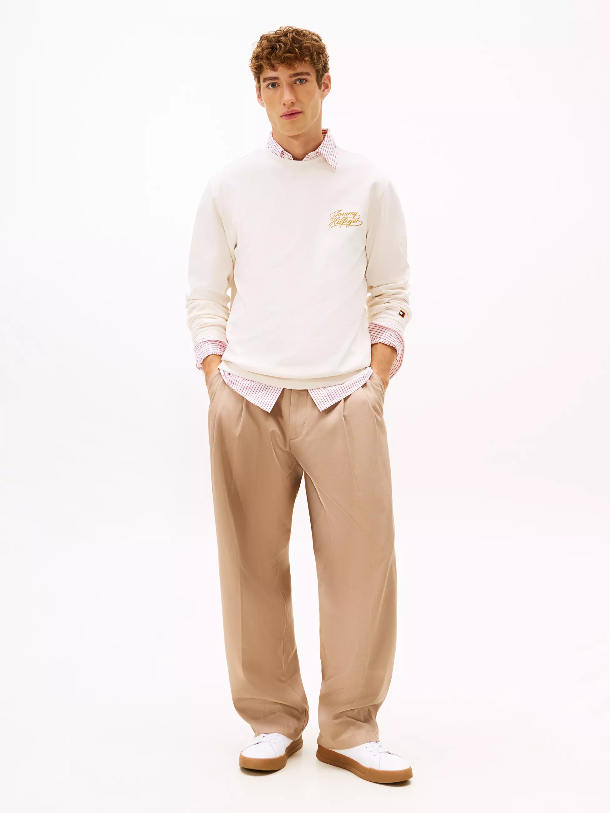 Tommy Hilfiger - Heavy Twill Crew Neck Sweater