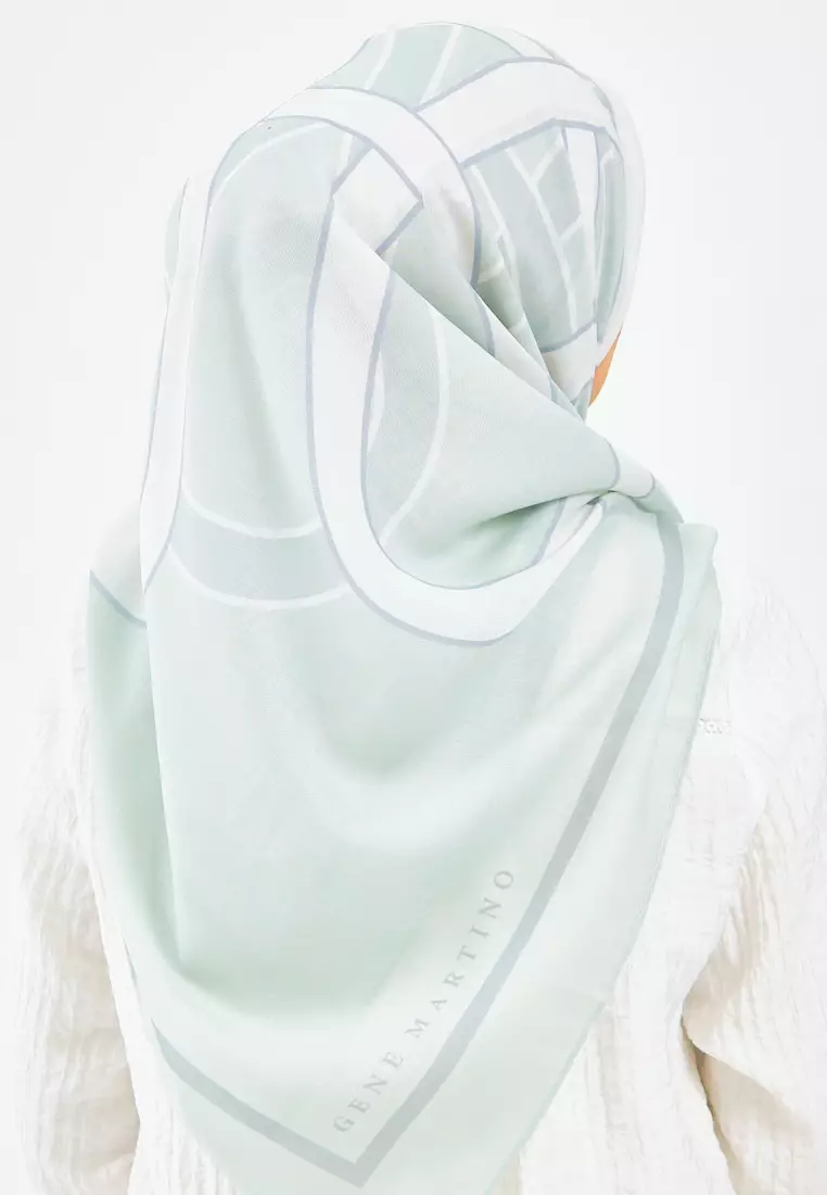 Charming Square Hijab 053