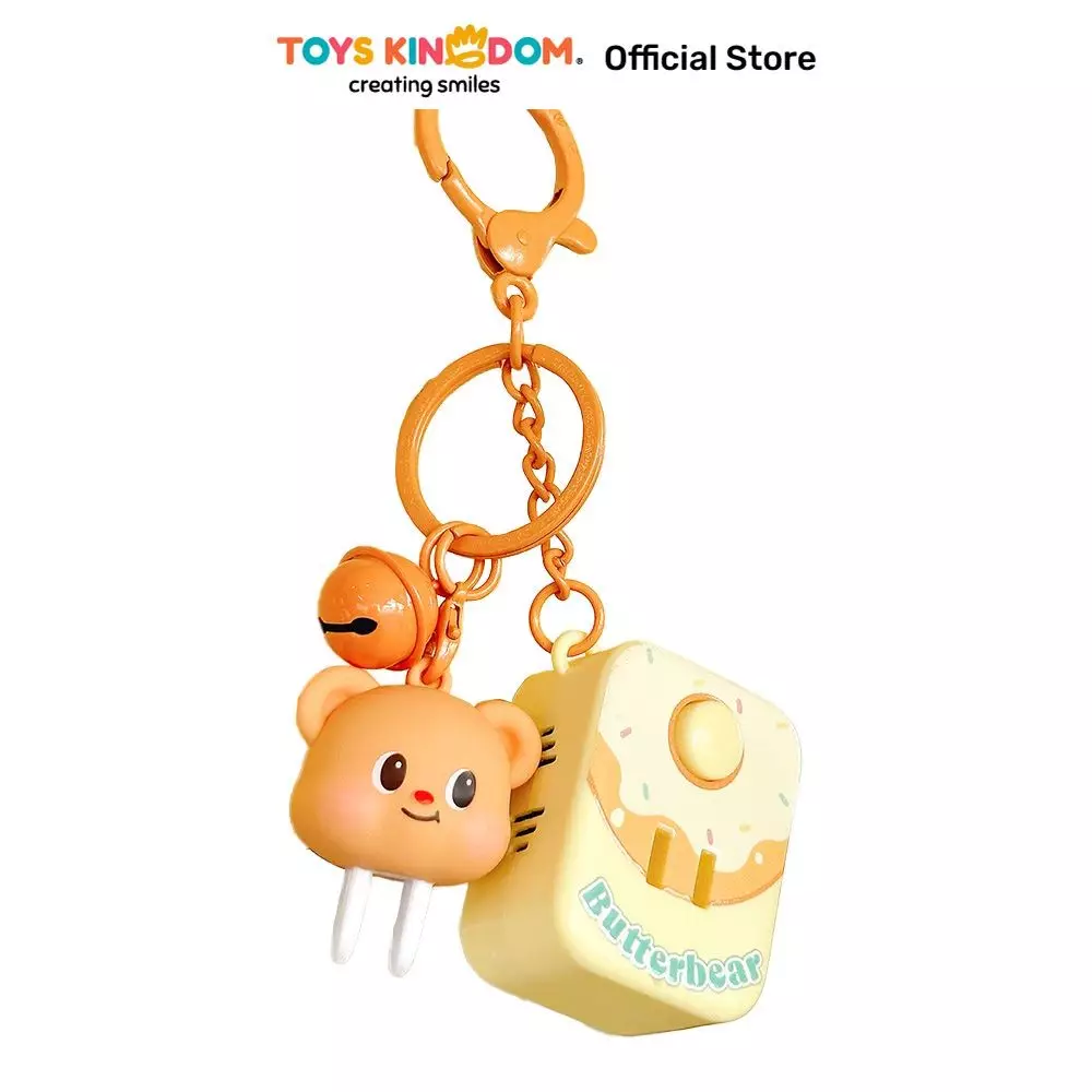 KIDDY FUN BUTTERBEAR GANTUNGAN KUNCI FUN SOCKET - MIX