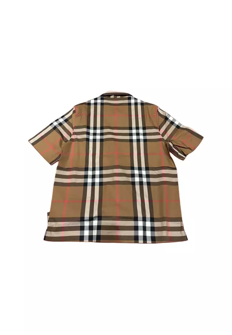 Men's Short Sleeved Shirt in Khaki 81042011