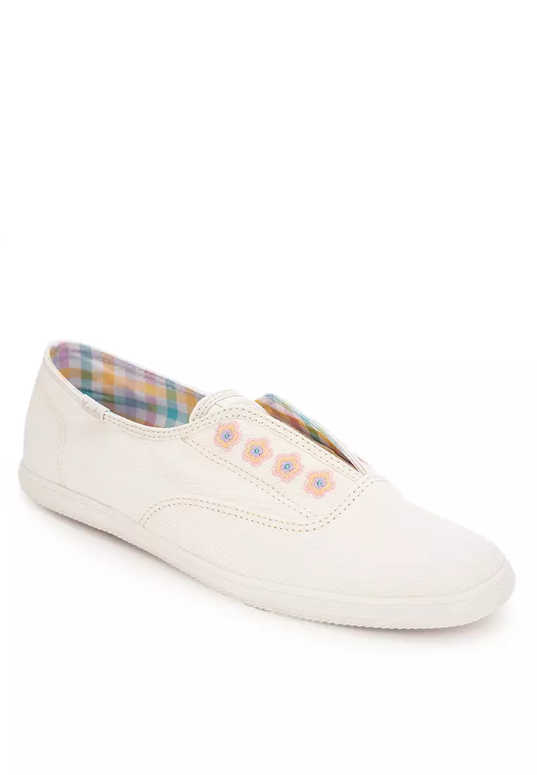 Discount on Keds  shoes - SKU: Chillax Twill Flowers Sneakers