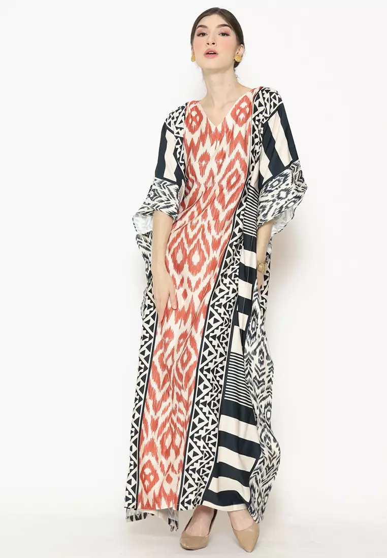 Kanzi Exclusive Short Sleeve Classic Kaftan