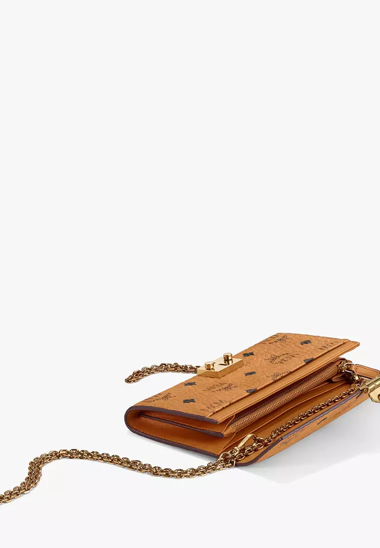 Tracy Crossbody Wallet in Visetos