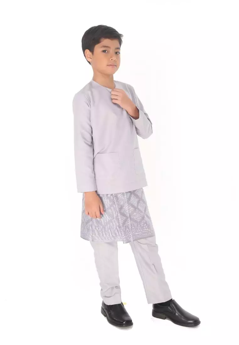 Baju Melayu Moden Teluk Belanga For Kids