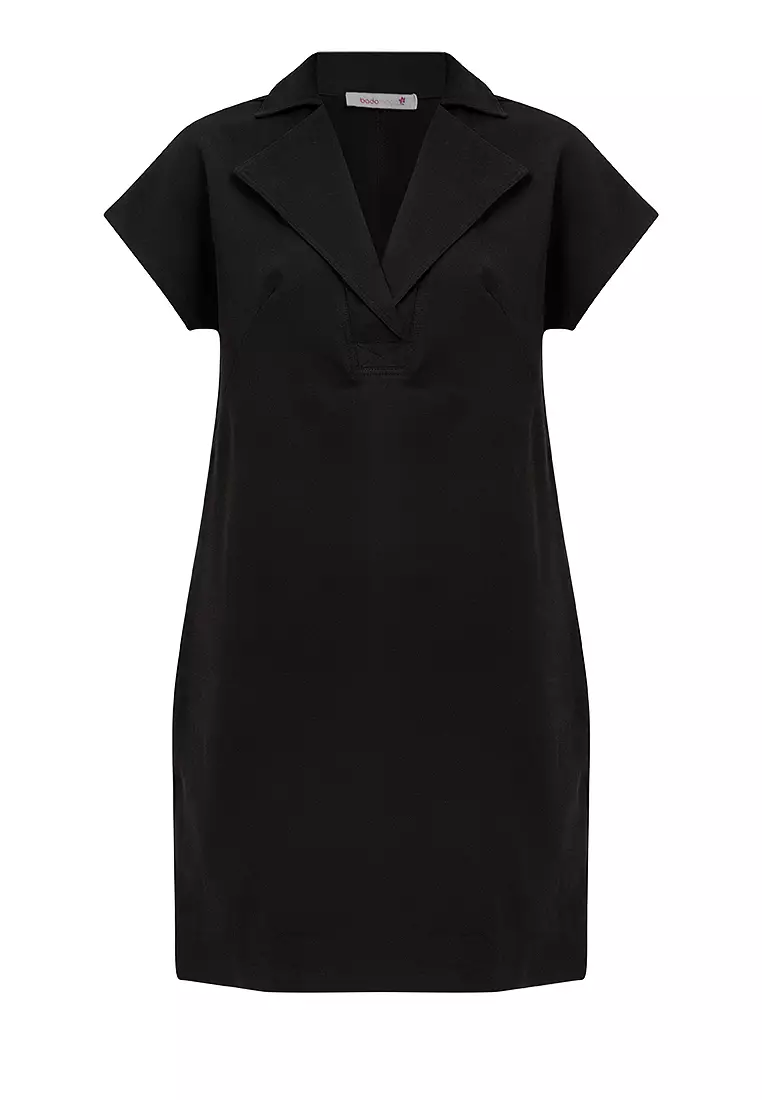Carvy Collared Column Dress