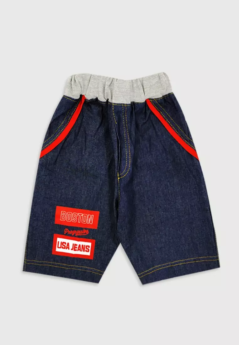 Wakakids Setelan Anak Laki Laki Boston Progressive 3414 Navy