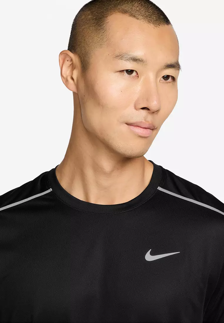 Miler Men's Dri-FIT UV-Protection Short-Sleeves Running Top