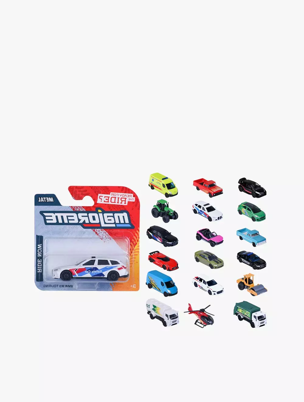 MAJORETTE STREET CARS IVECO EUROCARGO GARBAGE TRUCK