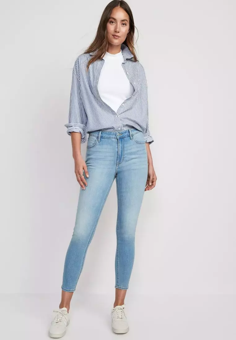 Buy Old Navy High-Waisted Wow Super-Skinny Ankle Jeans 2024 Online