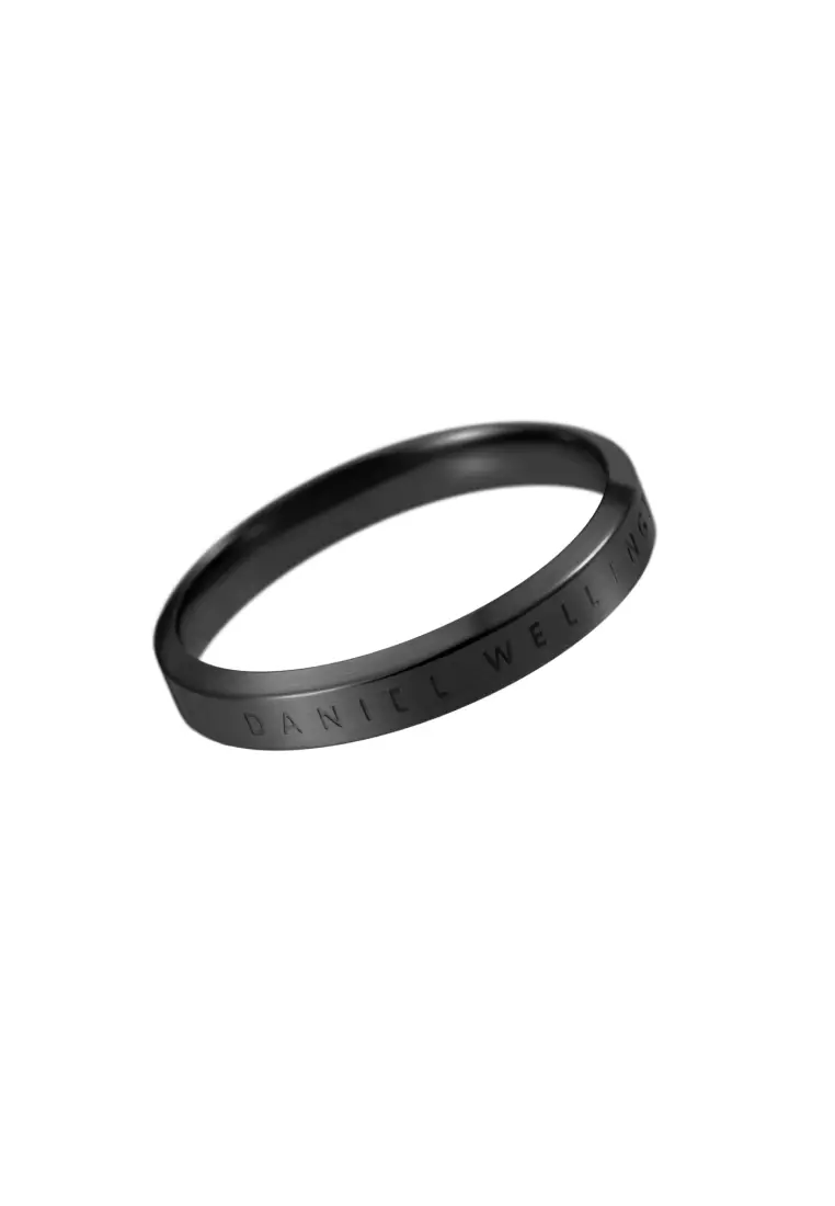 Classic Ring Black - Unisex Ring - Couple Rings - Stainless steel Ring for Women and Men - DW Official