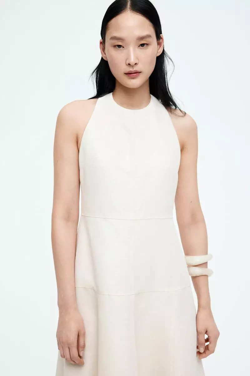 Halterneck dress