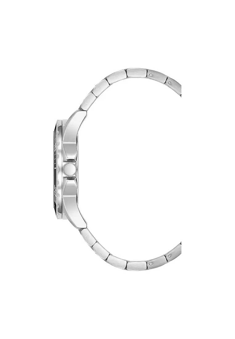 Silver Stainless Steel Bracelet Analog Watch AR-20/5572BKSV