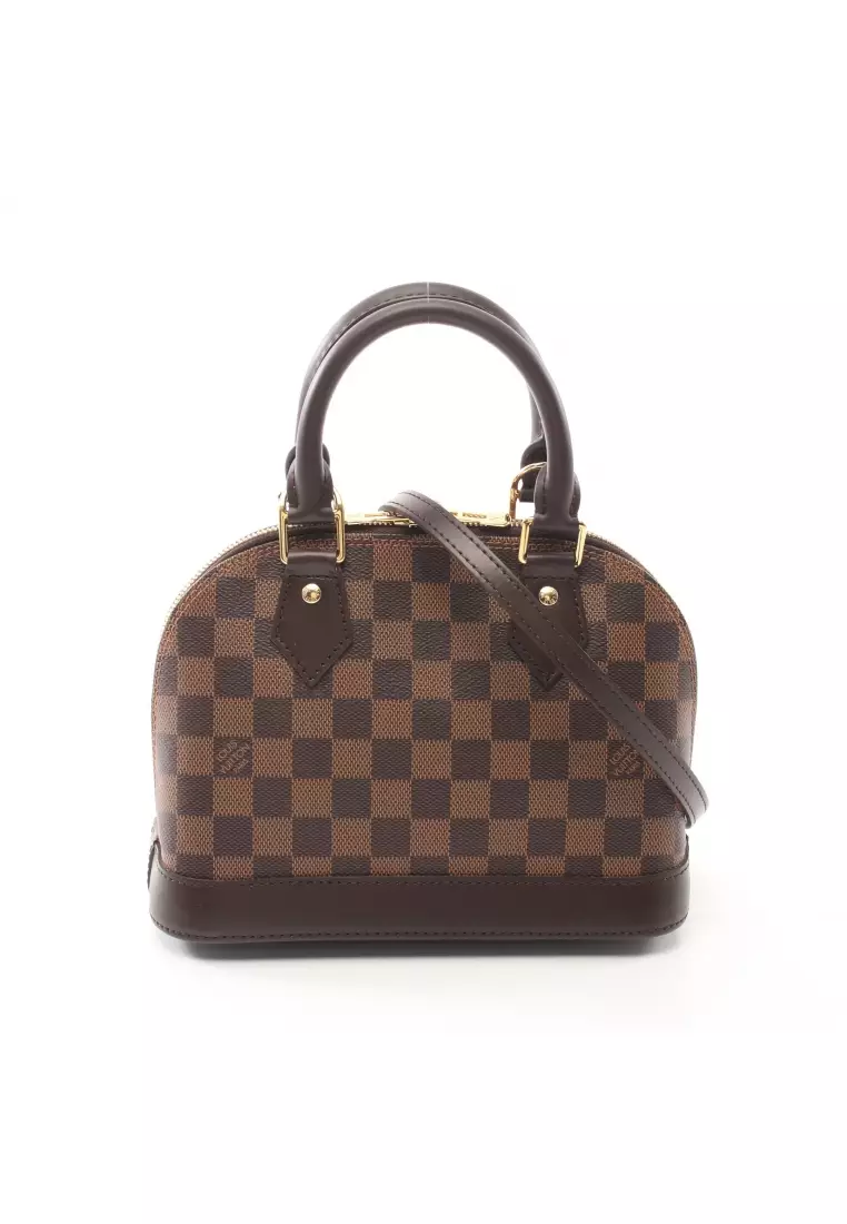 LOUIS VUITTON Cosmetic Pouch Adding Strap Crossbody Bag 