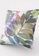MOCOF white and pink and yellow and green and blue and lilac purple Outdoor Pillow Cushion/ Square Cushion cover only 16” x 16” 100% Egyptian Cotton 1200TC - YEG CC1D5HL423066CGS_1