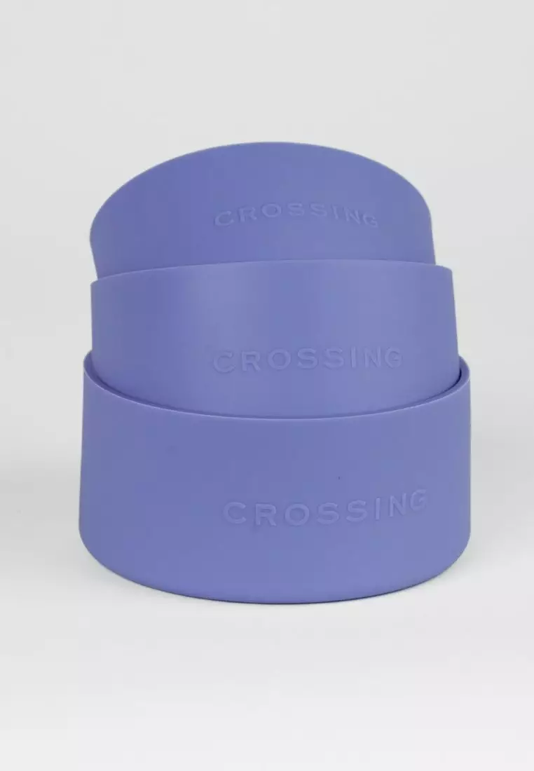 Crossing Silicone Water Bottle Boot - Fits Diameter 7-7.5cm (550ml) Blistered Pack - Sky Blue