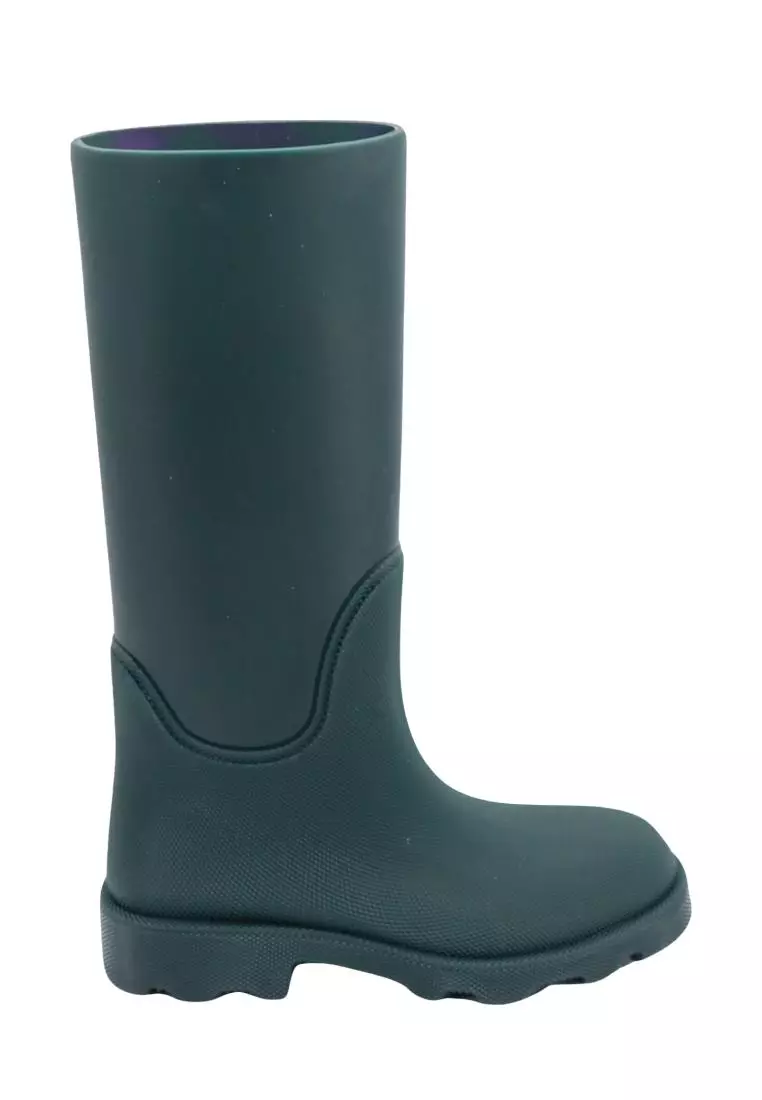 Burberry rain sale boots green
