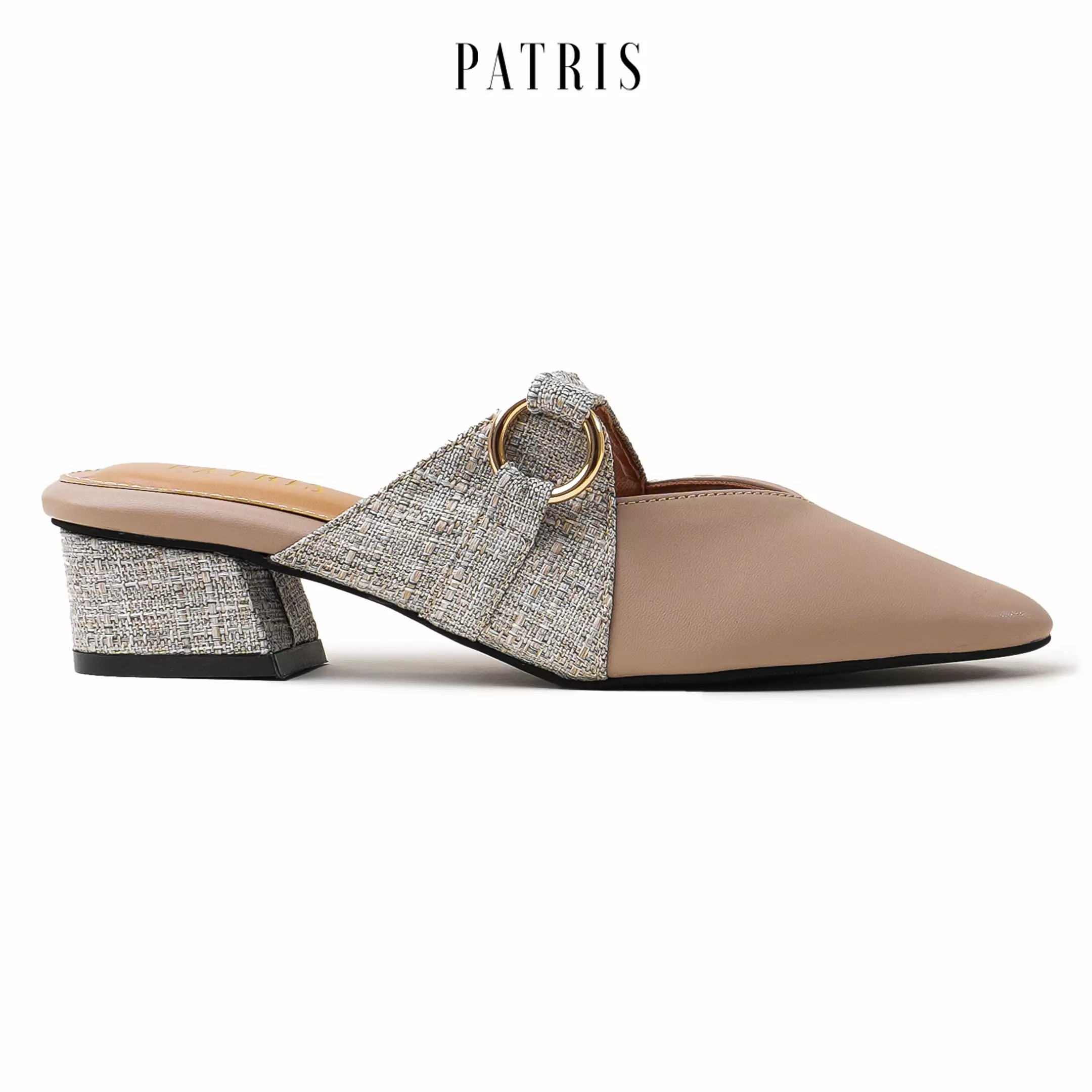 PATRIS Genia Mules Wanita Heels / Hak 4 Cm