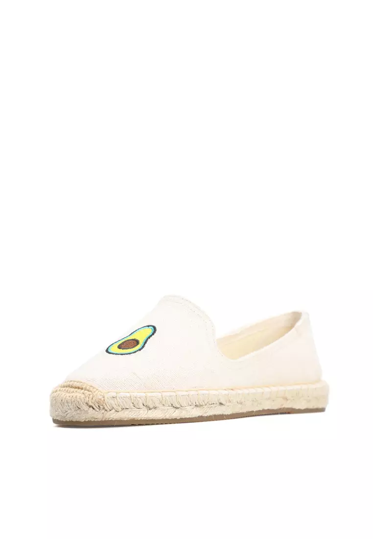 Embroidered Canvas Espadrilles HB45433