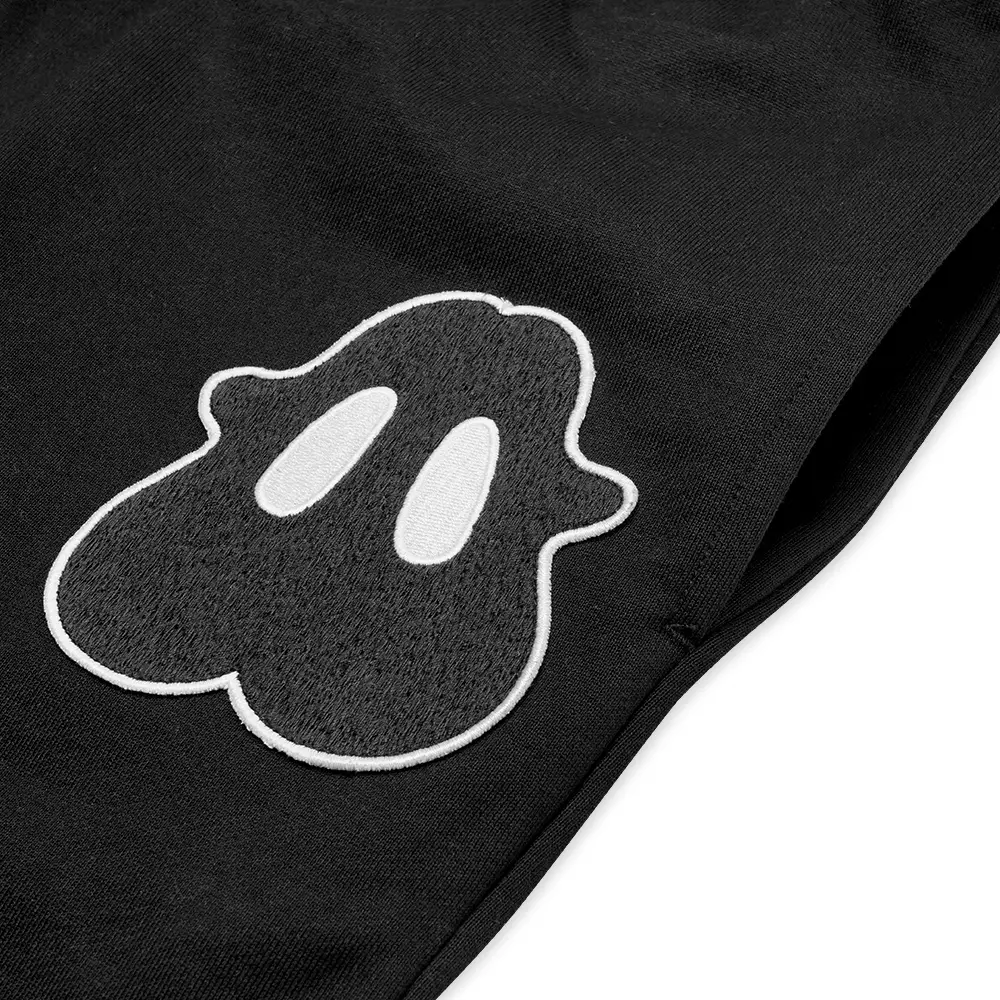 Monster Graphic Track Pants Black