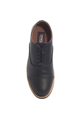 Jual Zensa Footwear Sepatu  Pria Pantofel  Flurry Black 