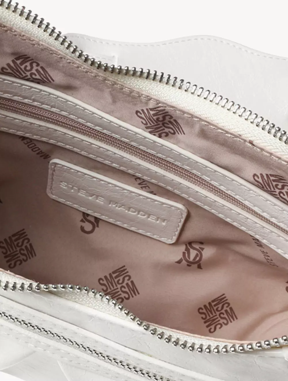 Steve Madden BGLOWING Women's Crossbody Bags- White - White