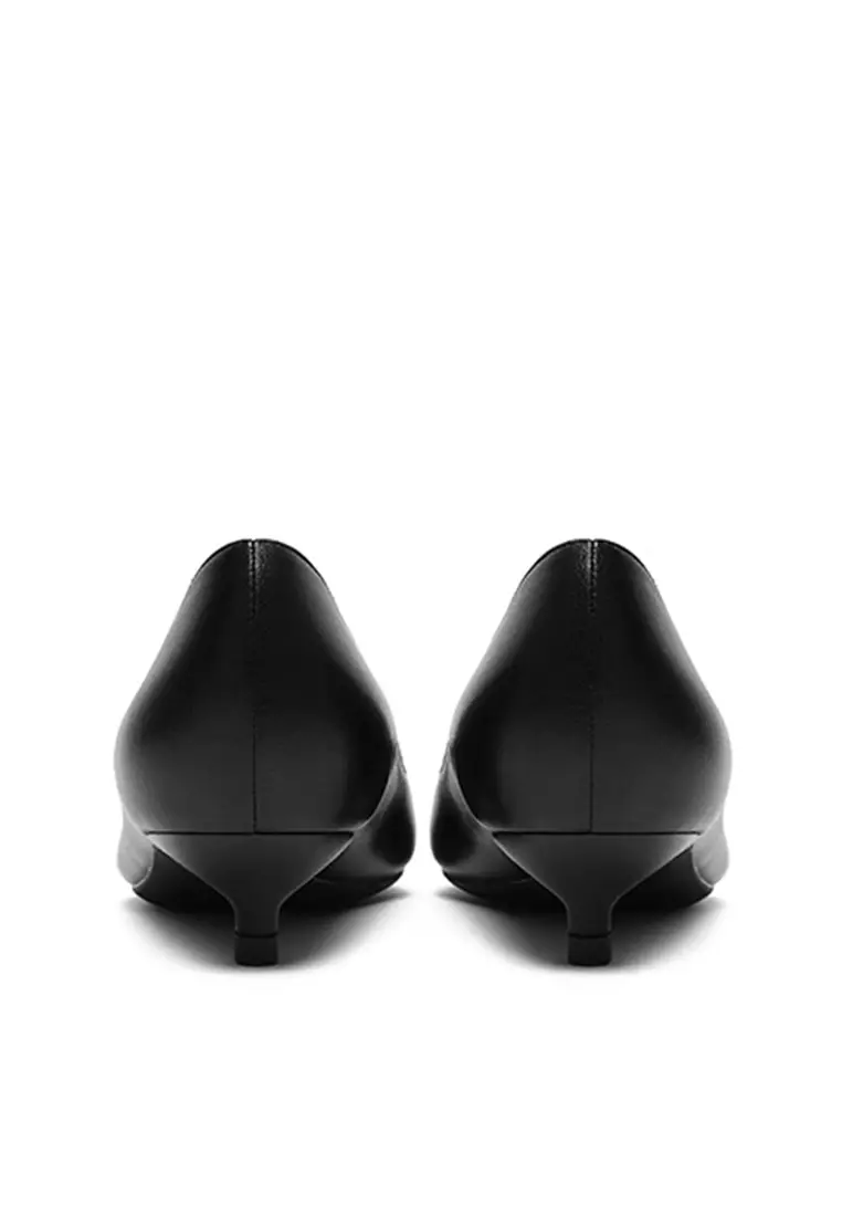 3CM 尖頭制服工作幼踭低跟鞋 HZL131