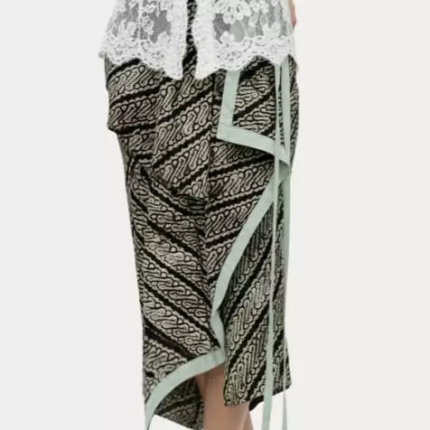Rok Lilit Batik Wanita - Bawahan Batik - Bhatara Batik Nusantara Skirt - Rok Batik Etnik Modern