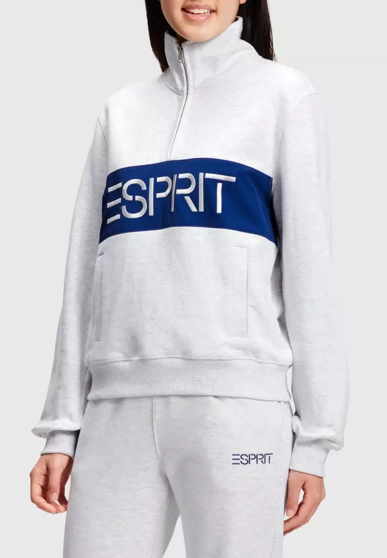 Buy Esprit ESPRIT x Rest & Recreation Capsule Zip-Up Collar Sweatshirt  [Unisex] 2024 Online | ZALORA Singapore