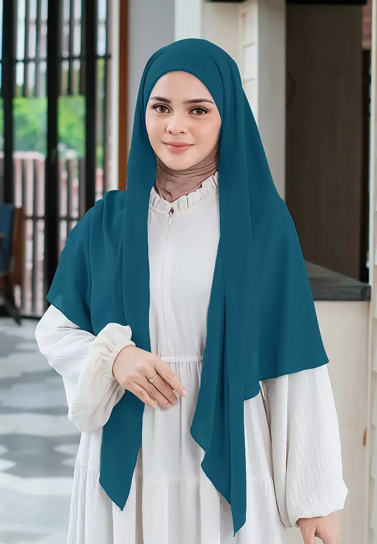 HIJAB INSTAN PAULA - DEEP TURQUOISE