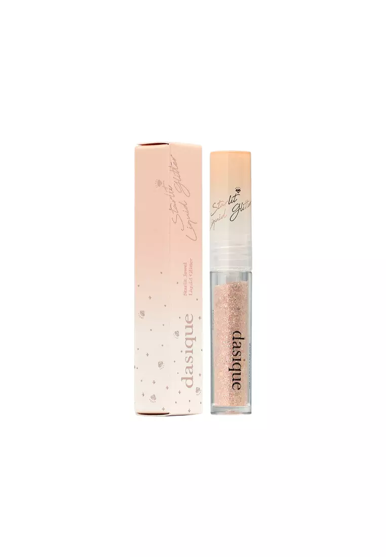 Dasique 閃鑽亮片珠光眼影液 (1件裝) #05 Light Peach