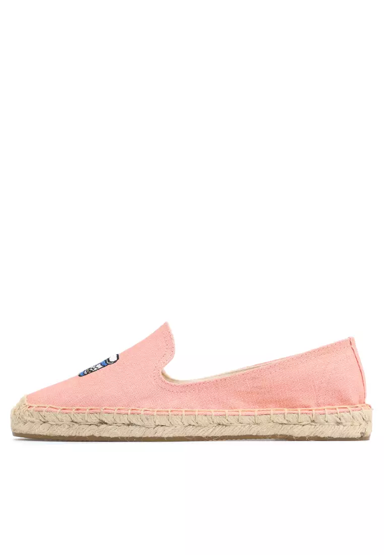 Embroidered Canvas Espadrilles HB45433